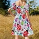 thumbnail image 3 of Vestido de manga corta sin costuras con lunares de mariquita para niños ropa femenina vestidos de mujer para ocasis especiales vestidos de noche, 3 of 6