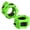 Green, variant on Barbell Collar Olympic Barbell Clamps 2 inch Barbell Clips 2pcs Quick Release for Weightlifting Bar Red