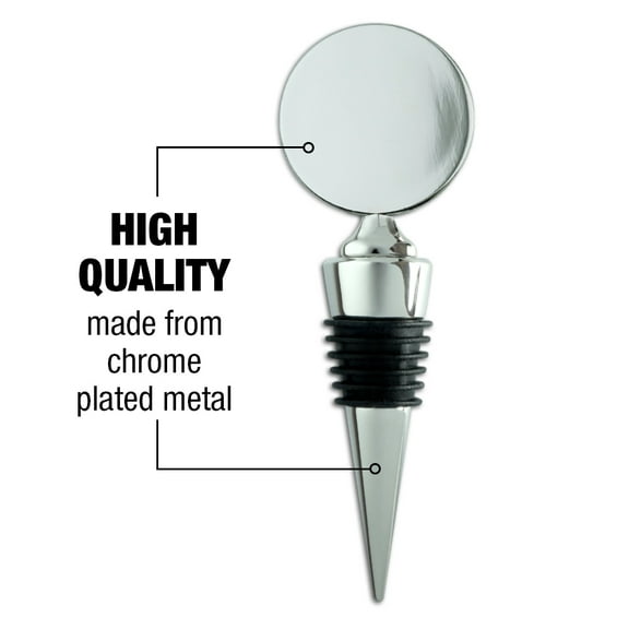 Classic Compact Cassette Mix Tapes Collage Wine Bottle Stopper