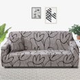 thumbnail image 7 of leaves pattern Sofa Cover Slipcovers Elastic All-inclusive Couch Case for L Shape Sofa Loveseat Chair L-Style Sofa Case, 7 of 7