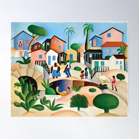 Tarsila Do Amaral Art 1886 So Paulo Brésil Poster Wall Art Modern Wall Decor For Living Room Bedroom