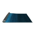 thumbnail image 2 of Ahgly Company Indoor Rectangle Abstract Light Blue Contemporary Area Rugs, 6' x 9', 2 of 4