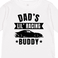 thumbnail image 4 of Inktastic Dads Lil Racing Buddy Boys or Girls Long Sleeve Toddler T-Shirt, 4 of 5