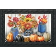 thumbnail image 2 of Briarwood Lane Autumn Mason Jars Floral Doormat, 2 of 4