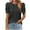 Black, variant on Women's Short Puff Sleeve Tops 2025 Trendy Crew Neck Striped T Shirts Casual Loose Fit Summer Basic Blouses (XL, Purple)