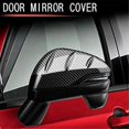 thumbnail image 3 of Carbon Fiber Pattern Rear View Mirror Cover for -V Vezel 2021 2022 Side Wing Mirror Caps, 3 of 5