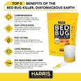 thumbnail image 2 of harris bed bug killer, diatomaceous earth (4lb with duster), 2 of 7