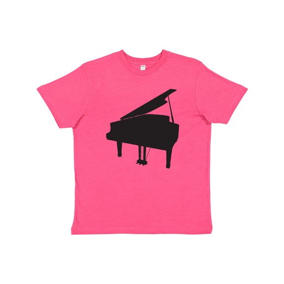 Inktastic Piano Silhouette Youth T-Shirt