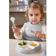 thumbnail image 4 of BabyBjorn Mealtime Set, Gray, 4 of 5