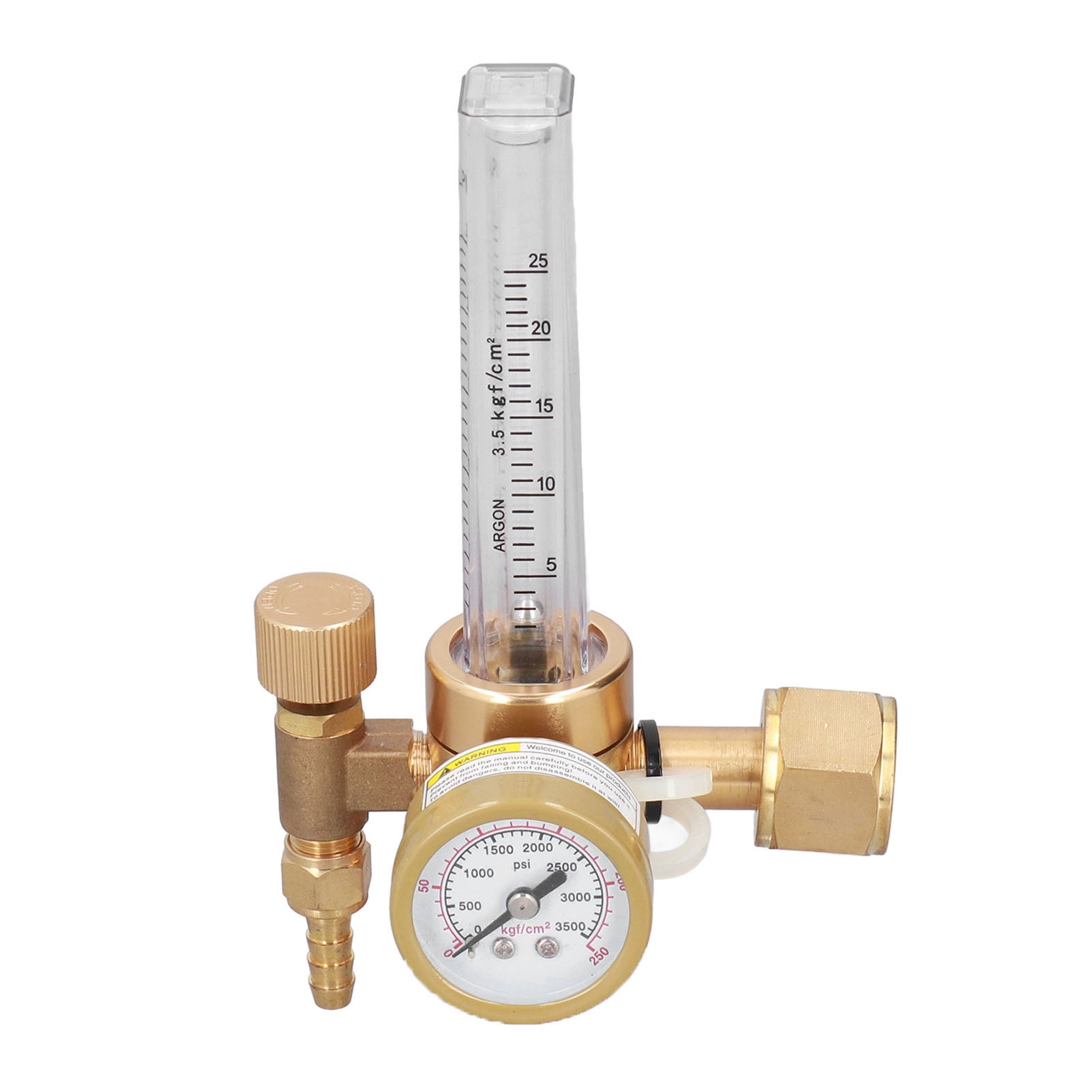 Welding Gas Regulator Valve, CO2 Gas Regulator Brass Flowmeter For HTP
