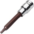 thumbnail image 1 of AVEKI 1/2" Variateur x 5mm Long Hexagonal Bit Socket, Métrique, Acier S2 & Cr-V 2Pcs 0601M, 1 of 7