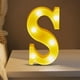 thumbnail image 4 of Xihbxyly Luces Led con Alfabeto, Diseño de Mensaje Personalizable, Bombillas Led Brillantes de Bajo Consumo, Fácil Instalación En Paredes o Ventanas, Decoración para Fiestas y Bodas, Funciona con Pil, 4 of 5