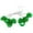 B, variant on Suncoda Lights, 5.4Ft String Lights St Patrick's Day Decorations 10 LED Green String Lights St Patricks Day Battery Operated Lights for Irish Party