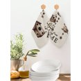 thumbnail image 2 of Sweet Home Kitchen Dish Towels for Drying Dishes Set of 3, Western Stars Bird Houses Farmhouse Retro Waffle Weave Microfiber Hand Tea Bathroom Towels Quick Dry & Absorbent Towel 12x12, 2 of 7