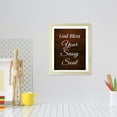 thumbnail image 3 of Designs ByLITA God Bless Your Sassy Soul, 8 x 10 Wooden Wall Print (Framed) | Home Decor, 3 of 7