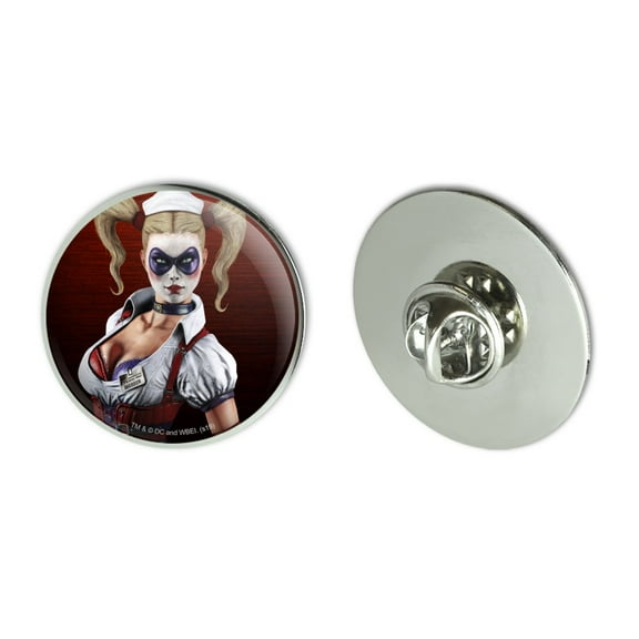 Batman Arkham Asylum Video Game Harley Quinn Metal 1.1" Tie Tack Hat Lapel Pin Pinback