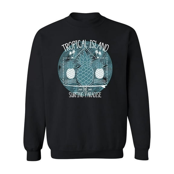 The Surfing Paradise Sweatshirt Men -Image by Shutterstock, Male Large