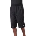thumbnail image 2 of Pro Club Men's Heavyweight Mesh Basketball Shorts 161-BLK-XL, 2 of 4
