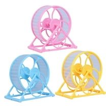 shenmeida Hamster Exercise Wheels - Quiet Spinner Hamster Running Wheels with Adjustable Stand for Hamsters Gerbils Mice Or Other Small Animals