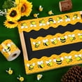 thumbnail image 3 of Tablón de anuncios con borde en espiral con forma de abeja, 21 m x 7,6 cm, decoración de aula, 3 of 7