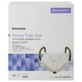 thumbnail image 4 of McKesson Raised Toilet Seat with Removable Padded Arms, 17 in x 16.5 x 5 in, 1 Ct, 4 of 5