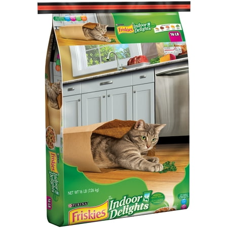 Purina Friskies Indoor Delights Cat Food 16 lb. Bag ...