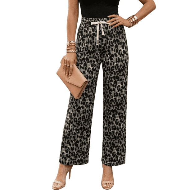 Pants Mujer Corte Ancho Unitalla Diseño Moderno y Fresco para Verano
