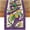 Style 2, variant on Hfppkn Mardi Gras Mask Flax Table Runner, New Orleans Carnival Decor, 33x183cm