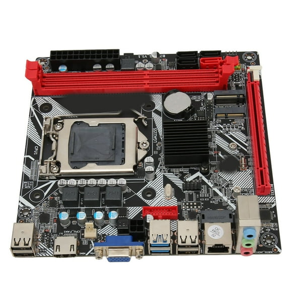 B75 MS LGA 1155 Motherboard, SATA3.0 B75 MS Motherboard NVME M.2 USB3.0 Replacement Support DDR3 Memory For Office