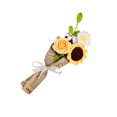 thumbnail image 2 of Billuyoard Ramo de flores mezclado hecho a mano respetuoso del medio ambiente Ramo de flores de ganchillo duradero elegante Decoración del hogar HS001, 2 of 6