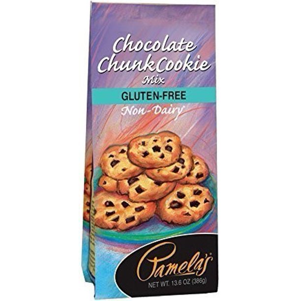 Pamela's Products Chocolate Chunk Cookie Mix, 13.6 oz (Pack of 6