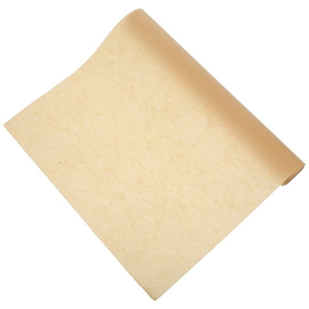 TABLZONE Disposable Brown Parchment Baking Paper Roll Nonstick for Easy Cleanup Household Kitchen