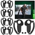 thumbnail image 3 of 5 Pares Empuñaduras Controlador TPU para Accesorios Meta Quest 3 VR (), 3 of 4