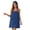 W10-Blue, variant on Womens Pajamas O Neck Solid Color Sleepwear Sleeveless Bathrobe Casual Clothes M Green