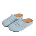 thumbnail image 2 of Wowcloth Women's Closed Toe Mesh Slip-On Flats – Round Toe Perforated Design with Low-Cut Versatile Style for Casual Everyday Wear, 2 of 9