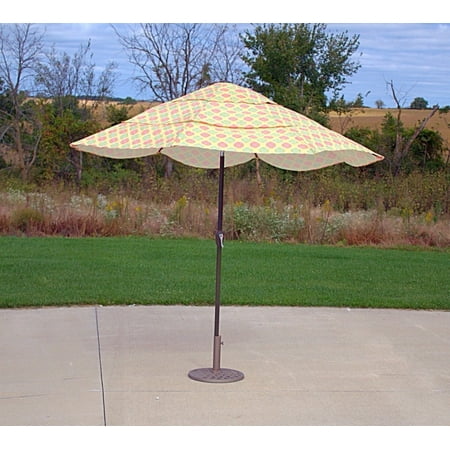Premium Market 3 Tiered Outdoor Patio Umbrella Sunburst Crank