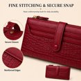 thumbnail image 6 of Beltzy Wallet For Women PU Leather Womens Wallet Bifold Card Holder with ID Window Gifts for Ladies, 6 of 8