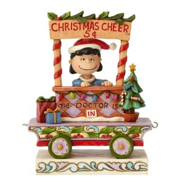 Jim Shore Peanuts 6000991 Lucy Christmas Train 2018 - Walmart.com - Walmart.com