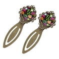 thumbnail image 2 of Cactus Reading Accessories: Vintage Copper - Set of 2 Stainless Steel Book Markers for Book Lovers and Readers, 2 of 5