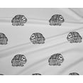 thumbnail image 4 of oneOone Polyester Lycra Fabric Elephant Block Print Sewing Fabric BTY 56 Inch Wide, 4 of 4