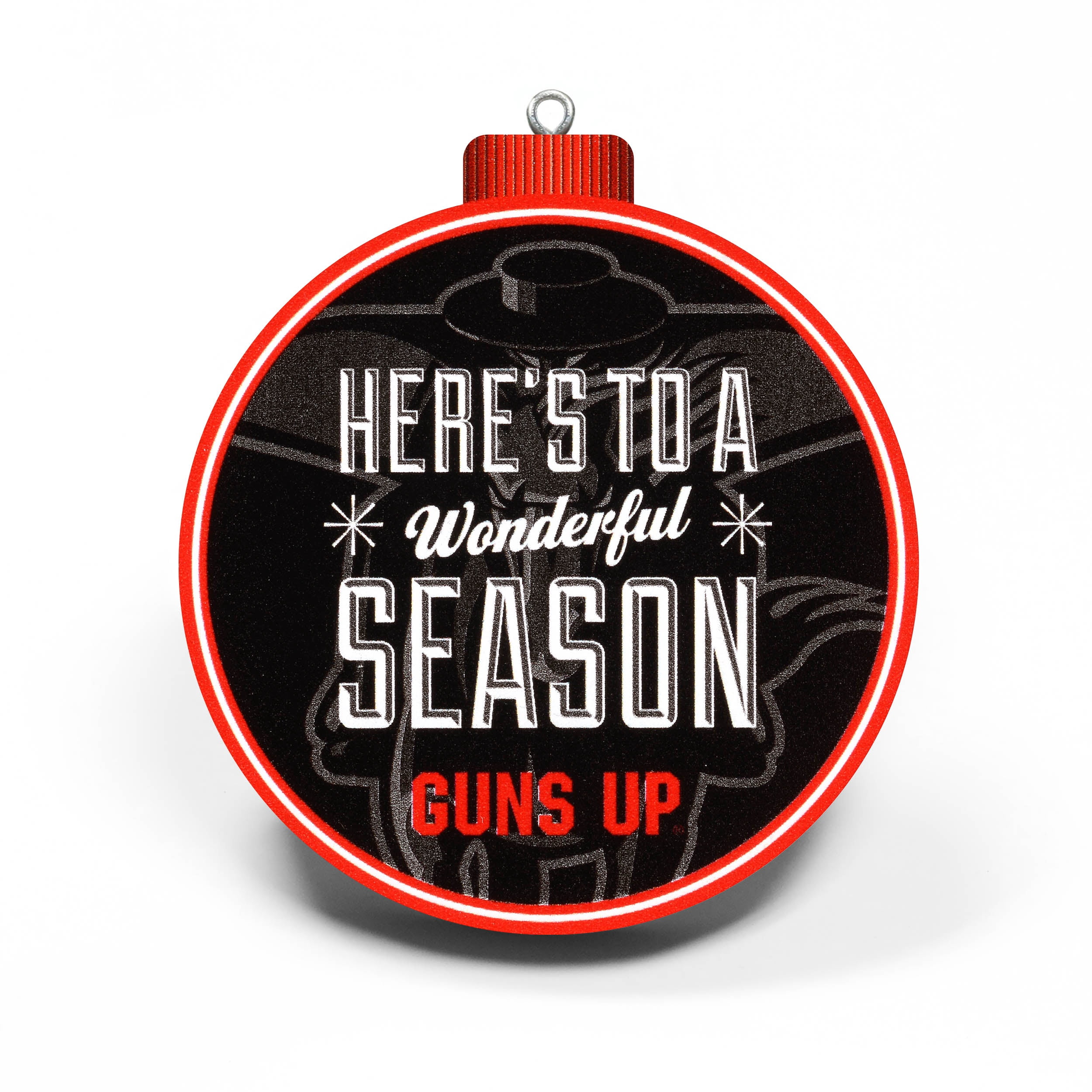 YouTheFan NCAA Texas Tech Red Raiders 3D Logo Series Ornament