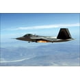 thumbnail image 1 of 24"x36" Gallery Poster, F-22A Raptor launches AIM-9M Sidewinder missile China Lake, 1 of 1