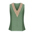 thumbnail image 3 of Birdeem Débardeur pour Femmes Mode Décontractée Sans Manches Col en V Blouse Débardeur, 3 of 10