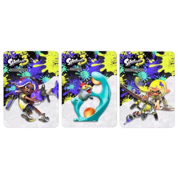 Tarjetas Amiibo 3 Piezas/17 Piezas/20 Piezas/23 Piezas Octoling Octopus para Ns Switch