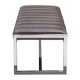 thumbnail image 6 of Diamond Sofa Bardot Large Bench Ottoman With Stainless Steel Frame BARDOTBEEG, 6 of 11