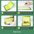 thumbnail image 5 of Glue Traps for Mice, Sticky Mouse Traps Indoor Pest Control for Rat, Rodent, Spider, Roach, 4 Pack, 5 of 7
