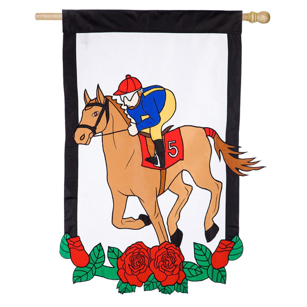 Evergreen Flag Derby House Flag