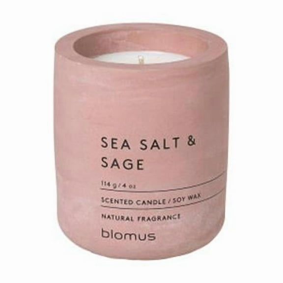 Blomus 65651 Fragra Withered Rose Candle - Sea Salt & Sage