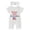 White, variant on 4th of July Baby Girl Outfits Summer Newborn Outfit American Flag Onesie Romper Jumpsuit Usa Infant Girl Clothes Red,0-3 Months