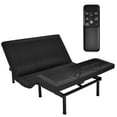 thumbnail image 1 of Giantex Base de Lit Réglable W / Massage, Cadre de Lit Réglable Électrique W / Ports USB Sans Fil à Distance et Double, Zéro Gravité, Inclinaison de la Tête et du Pied, Queen, 1 of 10
